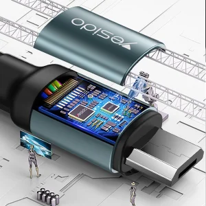 کابل تبدیل usb-c یسیدو مدل ca78 طول 1 متر