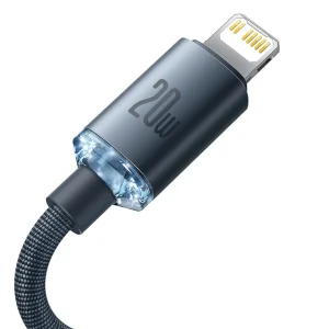 کابل تبدیل USB-C به لایتنینگ باسئوس مدل CAJY000201 طول 1.2 متر