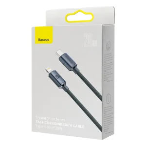 کابل تبدیل USB-C به لایتنینگ باسئوس مدل CAJY000201 طول 1.2 متر