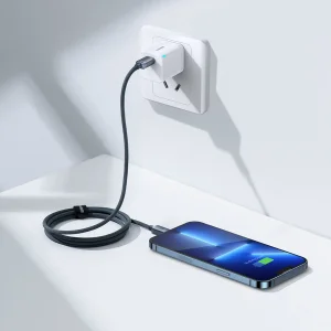 کابل تبدیل USB-C به لایتنینگ باسئوس مدل CAJY000201 طول 1.2 متر