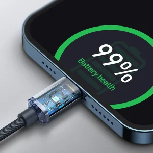کابل تبدیل USB-C به لایتنینگ باسئوس مدل CAJY000201 طول 1.2 متر