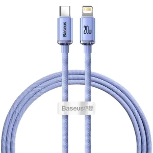 کابل تبدیل USB-C به لایتنینگ باسئوس مدل CAJY000201 طول 1.2 متر