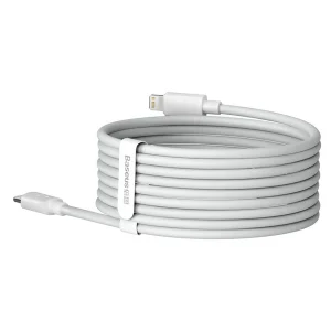 کابل USB-C به لایتنینگ باسئوس مدل tzcatlzj-02 طول 1.5 متر بسته 2 عددی