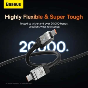 کابل تبدیل USB-C بیسوس مدل CAKW000301 به طول 2 متر
