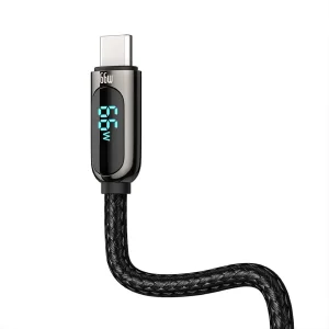 کابل تبدیل USB به USB-C بیسوس مدل Display Fast Charging-66w طول 2 متر