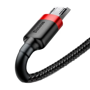 کابل تبدیل USB به microUSB باسئوس مدل CAMKLF-H91 طول 3 متر