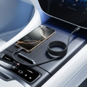 کابل USB-C بیسوس مدل Silicone Pro Magnetic 100W طول 1 متر