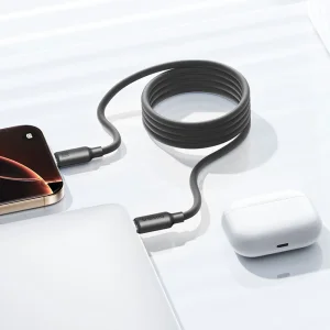 کابل USB-C بیسوس مدل Silicone Pro Magnetic 100W طول 1 متر