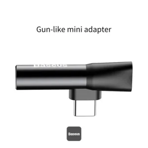 مبدل USB-C به AUX/USB-C باسئوس مدل l41