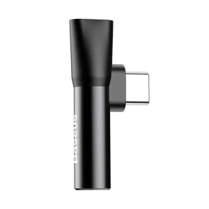 مبدل USB-C به AUX/USB-C باسئوس مدل l41