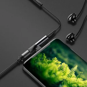 مبدل USB-C به AUX/USB-C باسئوس مدل l41