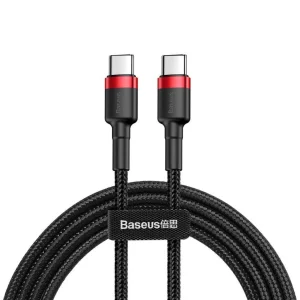 کابل تبدیل USB-C باسئوس مدل Cafule PD 60W طول 2 متر