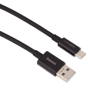 کابل تبدیل USB به USB-C باسئوس مدل Superior Series 65W طول 2 متر