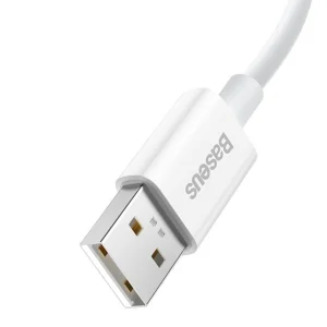 کابل تبدیل USB به USB-C باسئوس مدل Superior Series 65W طول 2 متر