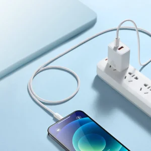کابل تبدیل لایتنینگ به USB-C باسئوس مدل CALD0001 طول 2 متر