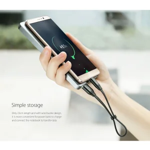 کابل تبدیل USB به USB-C باسئوس مدل Nimble CATMBJ طول 0.23 متر
