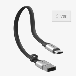 کابل تبدیل USB به USB-C باسئوس مدل Nimble CATMBJ طول 0.23 متر