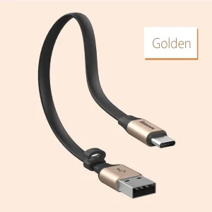 کابل تبدیل USB به USB-C باسئوس مدل Nimble CATMBJ طول 0.23 متر
