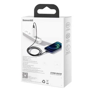 کابل تبدیل USB به لایتنینگ باسئوس مدل CALYS-A01 طول 1.5 متر