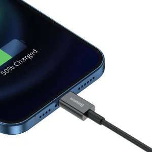 کابل تبدیل USB به لایتنینگ باسئوس مدل CALYS-A01 طول 1.5 متر