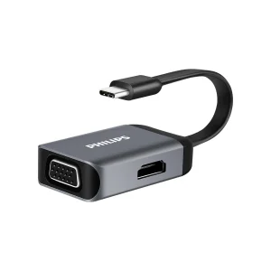 مبدل USB-C به HDMI/ VGA فیلیپس مدل SWR1607A/93