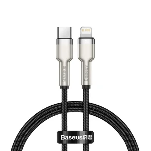 کابل تبدیل لایتنینگ به  USB-C باسئوس مدل CATLJK-01 طول 0.25 متر