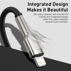 کابل تبدیل لایتنینگ به  USB-C باسئوس مدل CATLJK-01 طول 0.25 متر