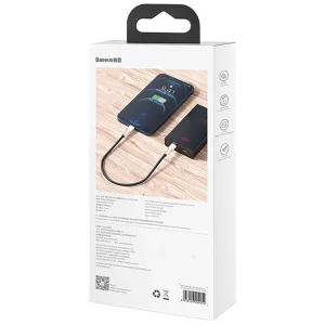 کابل تبدیل لایتنینگ به  USB-C باسئوس مدل CATLJK-01 طول 0.25 متر