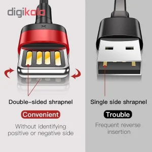 کابل تبدیل USB به لایتنینگ باسئوس مدل CALKLF-GG1 Cafule Special Edition طول 1 متر