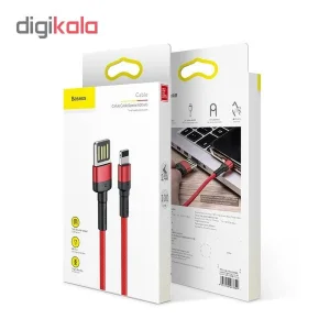 کابل تبدیل USB به لایتنینگ باسئوس مدل CALKLF-GG1 Cafule Special Edition طول 1 متر