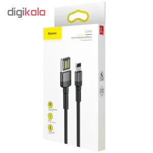 کابل تبدیل USB به لایتنینگ باسئوس مدل CALKLF-GG1 Cafule Special Edition طول 1 متر