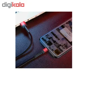 کابل تبدیل USB به لایتنینگ باسئوس مدل CALKLF-GG1 Cafule Special Edition طول 1 متر