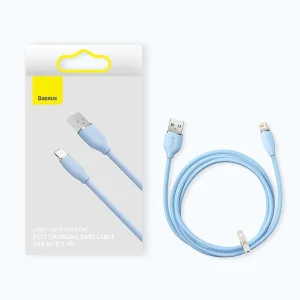 کابل تبدیل USB به لایتنینگ باسئوس مدل CAGD000003 طول 1.2 متر