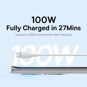 کابل تبدیل USB به USB-C بیسوس مدل Pudding Series P10355703511-B1 طول 1.2 متر