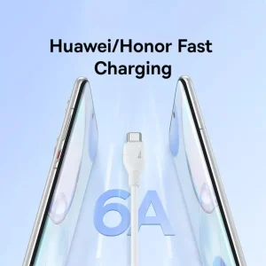 کابل تبدیل USB به USB-C بیسوس مدل Pudding Series P10355703511-B1 طول 1.2 متر