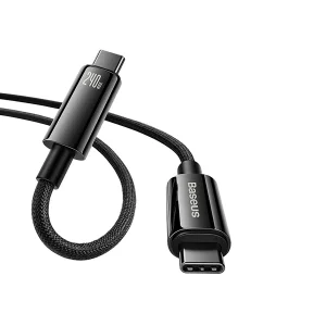 کابل تبدیل USB-C باسئوس مدل (TUNGSTEN  (240W طول 1 متر