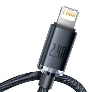 کابل USB به لایتنینگ بیسوس مدل CAJY000101-HIGH CURRENT طول 2 متر