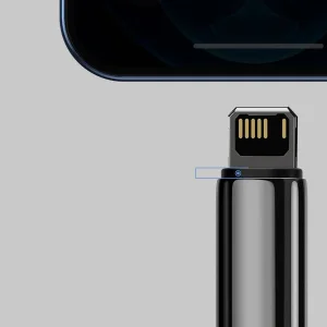 کابل USB به لایتنینگ باسئوس مدل Tungsten Gold طول 1 متر