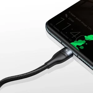 کابل تبدیل 1 به 2 USB-C باسئوس مدل CA1T2-C01 طول 1.5 متر