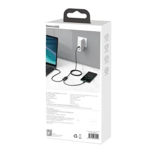 کابل تبدیل 1 به 2 USB-C باسئوس مدل CA1T2-C01 طول 1.5 متر