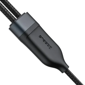 کابل تبدیل 1 به 2 USB-C باسئوس مدل CA1T2-C01 طول 1.5 متر