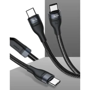 کابل تبدیل 1 به 2 USB-C باسئوس مدل CA1T2-C01 طول 1.5 متر