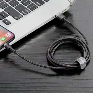کابل تبدیل usb  به لایتنینگ بیسوس مدل CALKLF-BG1 طول 1 متر