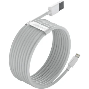 کابل تبدیل USB به لایتنینگ باسئوس مدل Wisdom طول 1.5 متر مجموعه 2 عددی