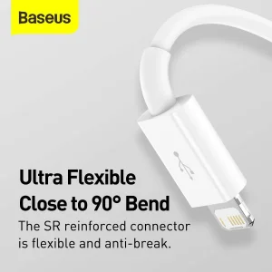 کابل تبدیل USB به microUSB/USB-C /لایتنینگ باسئوس مدل CAMLTYS_02 طول 1.5 متر