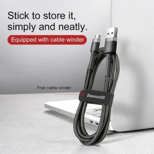 کابل تبدبل USB به Micro USB باسئوس مدل CAMKLF-AG1 طول 0.5 متر