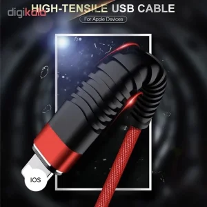 کابل تبدیل USB به لایتنینگ مدل powerFlex-H2 طول ۱ متر