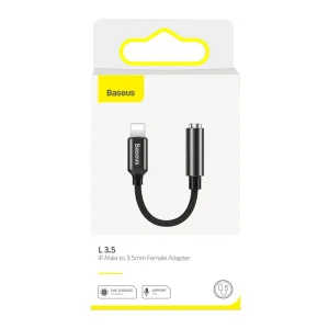مبدل لایتنینگ به جک 3.5 میلی متری باسئوس مدل L3.5