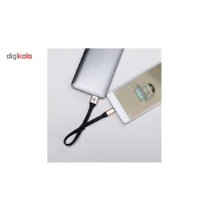 کابل تبدیل 2 کاره USB به لایتنینگ و MicroUSB باسئوس مدل Two In One به طول0.23 متر