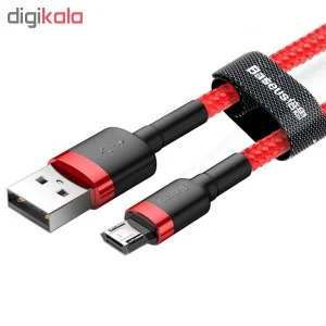 کابل تبدیل USB به microUSB باسئوس مدل CAMKLF-c09 طول 2 متر